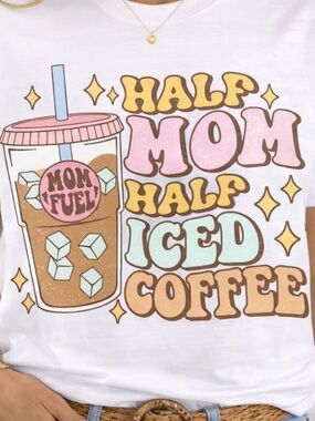 coffee Shirt Cute Graphic Tee Coffee Lover Trendy Mom Shirt summer top bundle